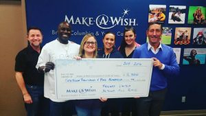 Make-A-Wish Cheque Presentation $16,500.00